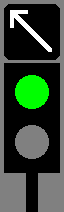 Up-left arrow